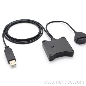 Sensor de temperatura CP2102 Programa de salida RS232 Cable